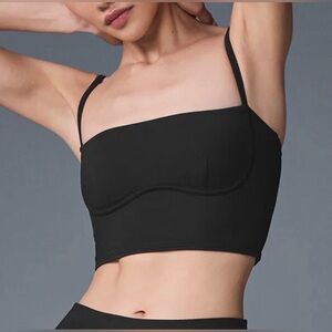 Alo yoga air brush streamlined bra tank size small